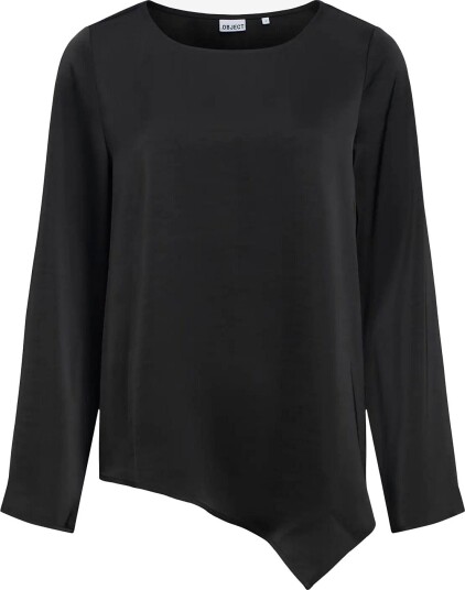 Object Objchilli L/S Asymmetric Top 146 Nd - BLACK - 44