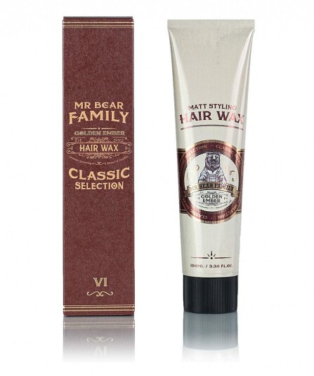 Mr Bear Family Golden Ember Hair Wax 100 ml