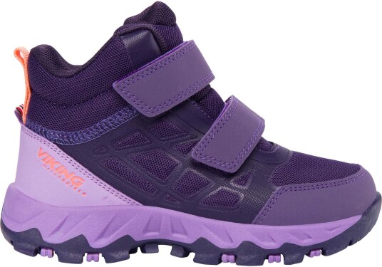 Viking Track Mid WP 2V Sneakers Aubergine/Lilac 34
