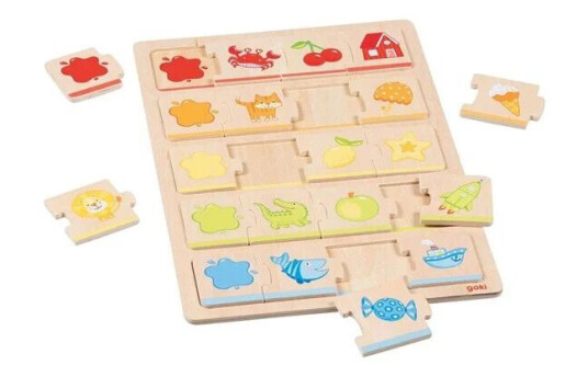 Goki My First Color Jigsaw Puzzle 20 pcs. Tre