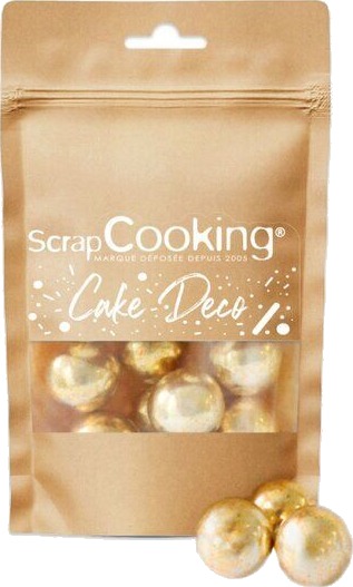 ScrapCooking   Kakestrø XXL 55 g gull
