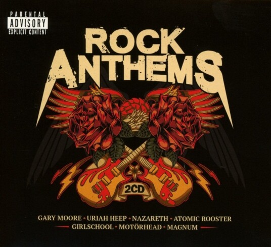 Diverse Artister, Diverse Rock  Rock Anthems  CD