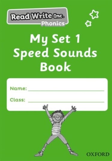 Read Write Inc. Phonics: My Set 1 Speed Sounds Book (Pack Of 5) Av Ruth Miskin
