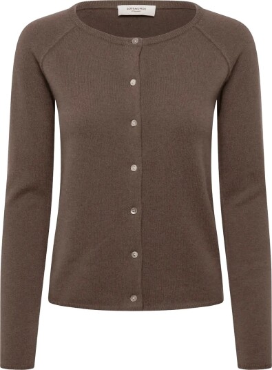 Rosemunde Rwlaica Cashmere Ls O Neck Raglan Cardigan Brown S
