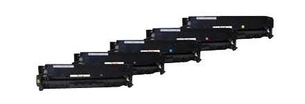 Peach Combi-Pack Plus - 5-Pack - Svart Gul Cyan Magenta - Kompatibel - Gjenfabrikert - Tonerpatron Alternativ For: Hp 305A - For Hp Laserjet Pro 300 M351 400 M451 Mfp M375 Mfp M475