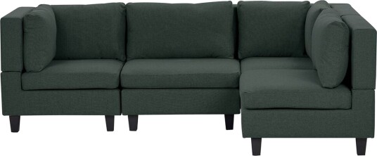 Buck Modulsofa 4 seter   Grønn/Svart