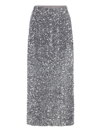 NORR Milan Skirt - Silver - 34