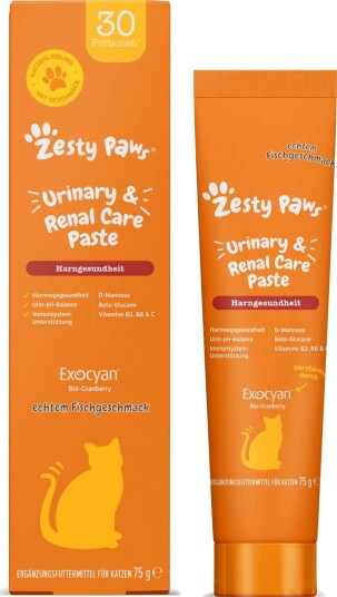 Zesty Paws Urinary Cat Care Paste 75 G Zesty Paws Urinary Cat Care Paste 75 G