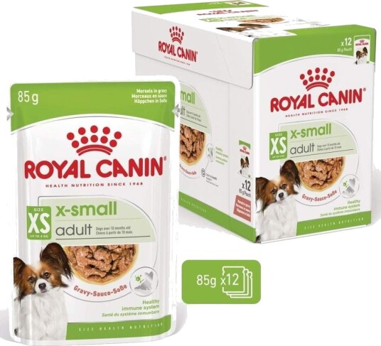 Royal Canin X-Small Adult 12x85g Våtfôr for Liten Hund