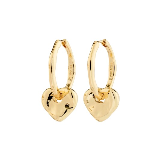 Pilgrim Nova Earrings Gold Plated   Gold   ONE SIZE
