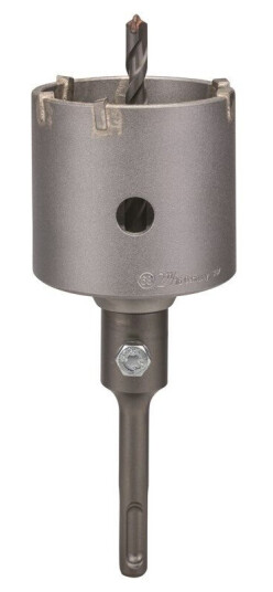 Bosch SDS Plus Hulborkronesett 68 mm - 3 Deler for Betong og Murverk Bosch SDS Plus Hulborkronesett 68 mm - 3 Deler for Betong og Murverk