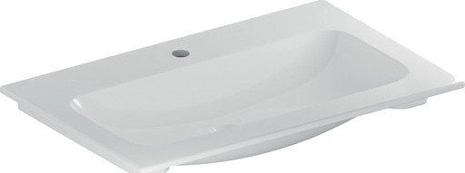 GEBERIT servant 750x480x130mm hh midt med topp porselen hvit GEBERIT servant 750x480x130mm hh midt med topp porselen hvit