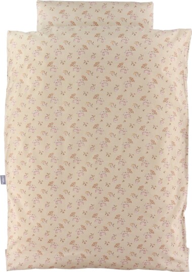 Nørgaard Madsens Sengetøy Voksen Beige m. Blomster Nørgaard Madsens Voksen Sengetøy Voksen
