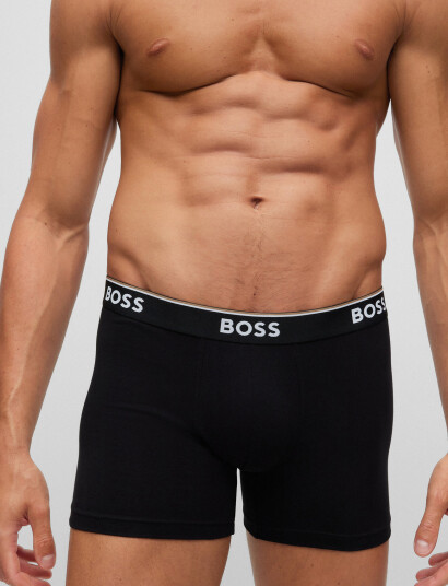BOSS Boxerbr 3P Power - Black - M