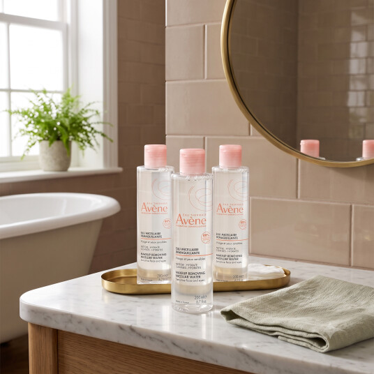 Avène Micellar Lotion Rensevann 200 ml 3 stykker Avène Micellar Lotion Rensevann 200 ml 3 stykker