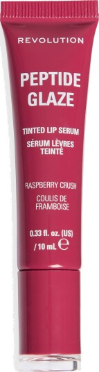Revolution Beauty London Peptide Glaze Tinted Lip Serum Raspberry Crus