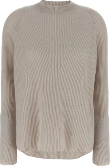 Max Mara Dame Strikkevarer Hvit M, Max Mara Dame Strikkevarer Hvit M,