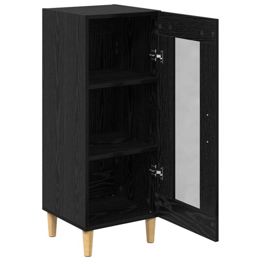 Svart eik 34.5 x 32.5 x 90 cm Konstruert tre Svart eik 34.5 x 32.5 x 90 cm Konstruert tre