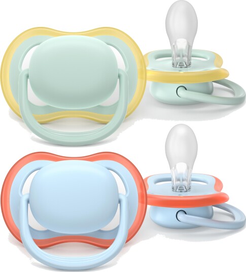Philips Avent Ultra Air Smokk 0-6 mnd Lys Grønn/Lys Blå 2 stk