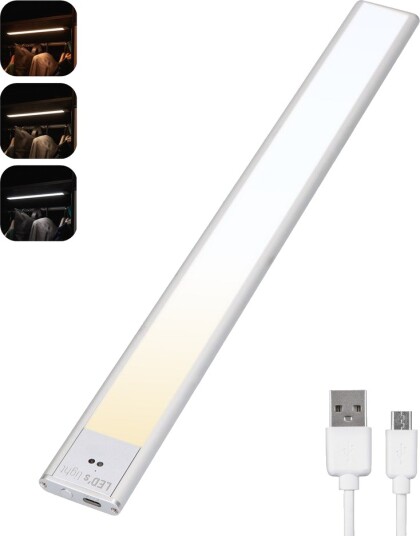 Slimline LED underskapsarmatur Med Sensor CCT Dimbar 600 mm