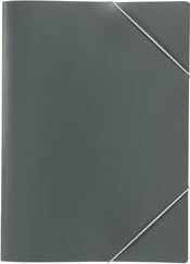 Elba Span Folder Pp Anthracite A4 Sølv 50 Ark 230 Mm 315 Mm 10 Stykker