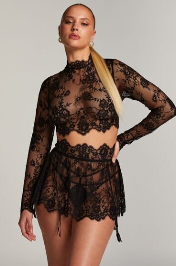 Hunkemoller Topp Mya Svart XS