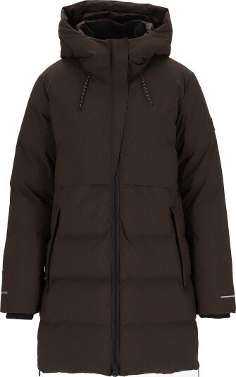 Twentyfour Pufferjakke Mode Naia Parka Women Brun