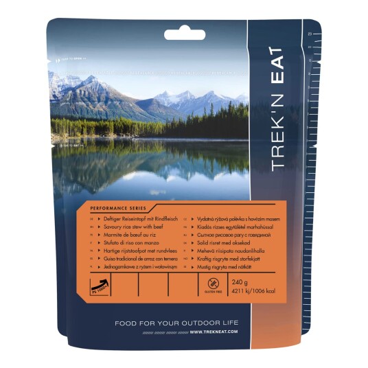 Trek'n Eat Hearty Rice Stew + Beef 265 G Trek'n Eat Hearty Rice Stew + Beef 265 G