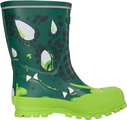 Viking Jolly Print Gummistøvler Bottlegreen 26 Viking Jolly Print Gummistøvler Bottlegreen 26