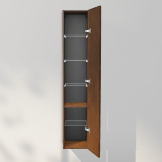 INR Iconic Nordic Rooms Sense 30/30 Høyskap Dark oak / 30cm Høyre Hengslet INR Iconic Nordic Rooms Sense 30/30 Høyskap Dark oak / 30cm Høyre Hengslet