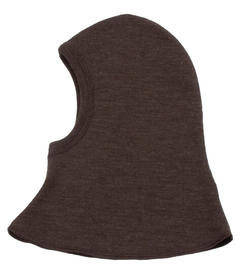 Joha Balaclava Ull 2 lags Mørkebrun 41 cm Balaclava dobbel