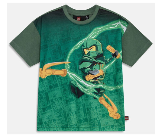 Lego Lwtaffy 117 - T-Shirt S/S Green 134 T-Shirts