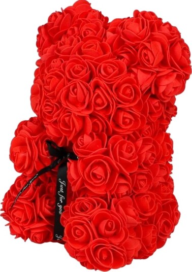 Rosebjørn 25 cm med Gaveeske Rosebjørn 25 cm med Gaveeske