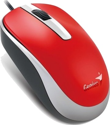 Genius DX-120 Ambidekstriøs Optisk USB Mus 1000 DPI