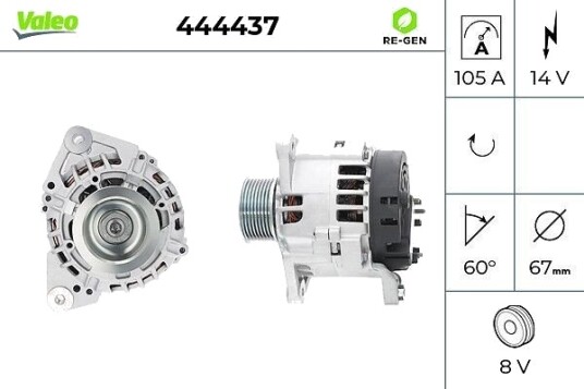 VALEO 444437 Dynamo