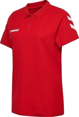 Hummel Go Cotton Polo rød Kvinner størrelse Small
