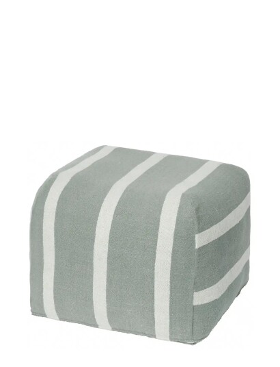 Broste Copenhagen Sigrid Pouf - Multi/patterned - H 38CM