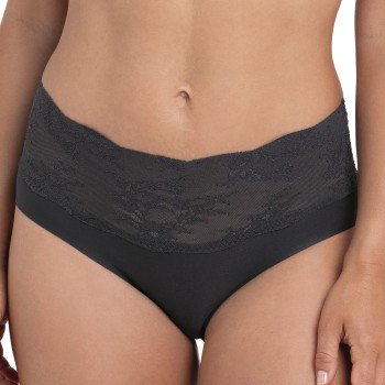 Anita Truser Essential High Waist Lace Briefs Mørkgrå X-Large Dame