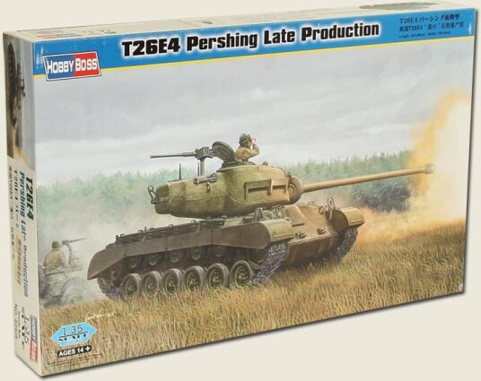 HobbyBoss T26E4 Pershing Stridsvogn Byggesett 1:35