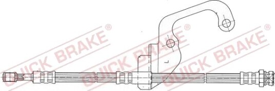 Bremseslange QUICK BRAKE 59.922