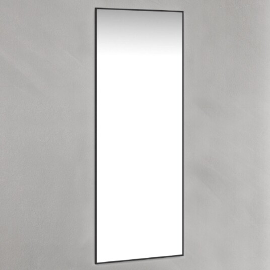 Macro Design Avlange Speil Rammespeil Svart / 45cm Uten Ambilight Macro Design Avlange Speil Rammespeil Svart / 45cm Uten Ambilight
