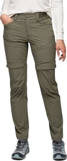 Bergans Women"s Convertible Zip-Off Softshell Pants Green Mud 38 Bergans Women"s Convertible Zip-Off Softshell Pants Green Mud 38