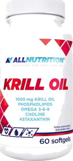 Krillolje 1000 mg per porsjon – 60 myke kapsler