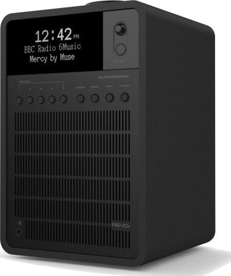 Revo SuperSignal Radio - DAB+, FM, Bluetooth - Matt Sort Revo SuperSignal Radio - DAB+, FM, Bluetooth - Matt Sort