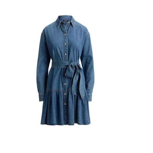 Ralph Lauren Dame Kjoler Blå XL,
