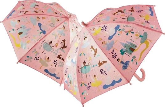 Floss & Rock Enchanted Colour Changing Umbrella - PURPLE - 66X5X5 Floss & Rock Enchanted Colour Changing Umbrella - PURPLE - 66X5X5