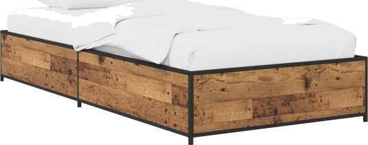 Sengestamme Gammelt tre 80 x 200 cm Konstruert tre