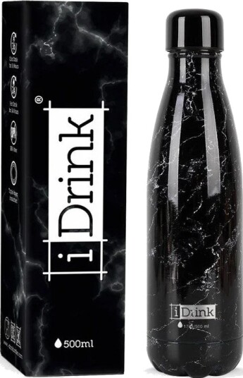 iTotal I-Drink Drikkeflaske - 500ml - Marble Black
