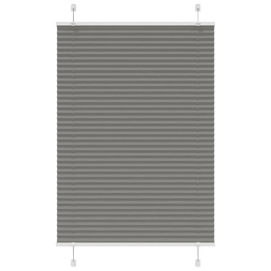 plisségardin antrasitt 100x150 cm Stoff Bredde 99,4cm Polyester