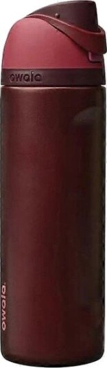 Owala Vannflaske 24/32oz Isolert i Rustfritt Stål Svart Cherry G